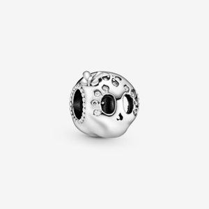 Sparkling Skull Charm